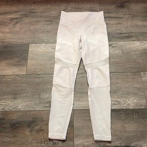 Athleta White High-Waisted Leggings